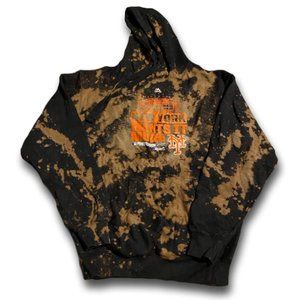 Acid Wash NY Mets 2015 Post-season Hoodie, Adult Mens Medium, MLB Baseball